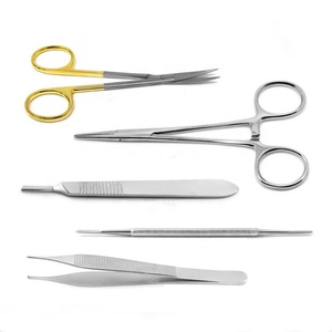 Stainless Steel Podiatry Chiropody Instrument Kit Professional Foot Care Tools Set for <b>Nail</b> Treatment and Pedicure - Product Image 1