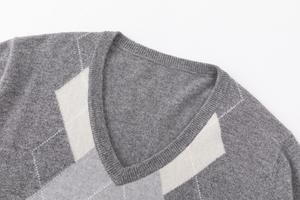 Light Weight Breathable <b>Men</b> Argyle <b>Sweater</b> Soft Durable Material Winter Wear High Quality Argyle <b>Sweater</b> with Reasonable Rate - Product Image 3