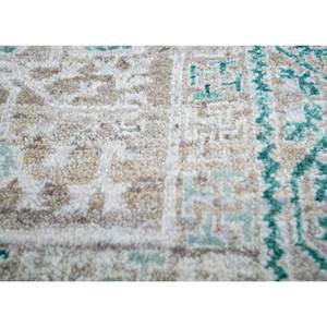 Alfombra de Lana Anudada a Mano Viscaya Beige y Marrón, Modelo Enm-8010 con Patrón de Medallón, Alfombra Afgana para Uso Doméstico, 9x12, Decoración para Sala de Estar - Product Image 3