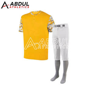 Nouvelle arrivée, uniforme de baseball professionnel pour le travail, avec un matériau respirant pour les joueurs - Product Image 4