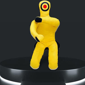 หุ่นฝึกซ้อม BJJ MMA ยูโด ศิลปะการต่อสู้ ผลิตจากหนัง PU คุณภาพดีเยี่ยม ปรับแต่งสีและขนาดได้ เหมาะสำหรับทุกเพศ - Product Image 2