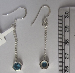 Estilo lindo Chandlier Pendientes Aro fino Tipo Charm Pendientes - Product Image 1