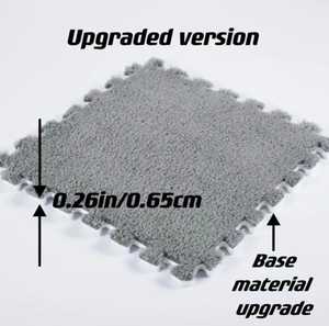 แผ่นรองคลานเด็กแบบกันน้ำ บุนุ่ม ขนาดใหญ่ ต่อกันได้ ทำจากโฟมหนา รูปทรงสี่เหลี่ยม สำหรับเด็กทุกช่วงวัย - Product Image 6