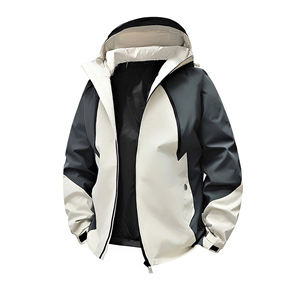 Personalizada Otoño Senderismo Cortavientos Hombres y Mujeres Deportes al aire libre Escalada Chaqueta con capucha - Product Image 1