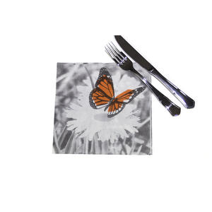 Serviettes imprimées Margas 40x40cm, 600 pièces, B2B - Product Image 1