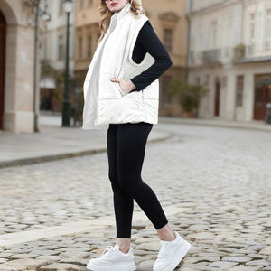 Gilet bouffant équestre décontracté coupe-vent de haute qualité vêtements d'extérieur gilet d'hiver nouveau gilet bouffant veste vêtements d'extérieur - Product Image 4