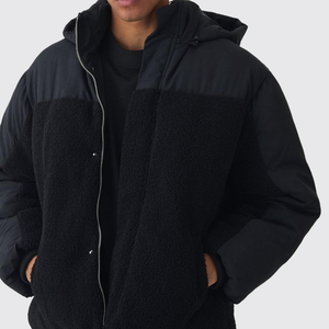 Chaqueta Acolchada con Revestimiento, Color y Talla Personalizables, Logotipo Personalizado, Impermeable, Resistente al Viento, Diseño de Burbujas para Hombre, para Invierno y Actividades al Aire Libre - Product Image 1