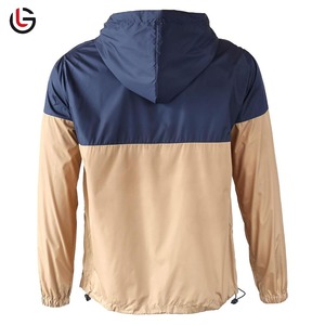 Veste coupe-vent pour homme, col montant, logo sur le devant, légère, élégante, durable, imperméable, confortable, pratique, hiver - Product Image 2