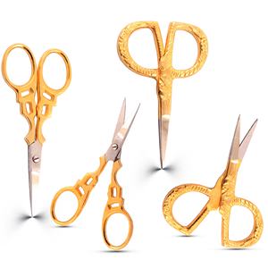 Ciseaux à broder en acier inoxydable, outil incurvé tranchant pour la couture, la découpe de tissus, fournisseur professionnel OEM en gros - Product Image 2