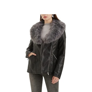 Veste en cuir PU pour homme entièrement personnalisée de haute qualité, col rabattu, réversible, imperméable, respirante, écologique, devant - Product Image 3