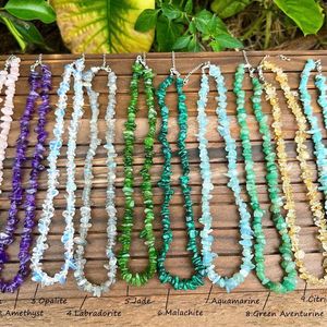 สร้อยคอลูกปัดคริสตัลธรรมชาติสำหรับผู้หญิงเหมาะสำหรับการให้ของขวัญกับพลอยอเมทิสต์พลอยโอปอลอเมทิสต์จากดอกกุหลาบอัญมณีหลวม - Product Image 6