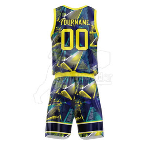 Ensembles d'uniformes de basket-ball grande taille respirants sans manches et très vendus, concevez votre propre logo pour unisexe - Product Image 3