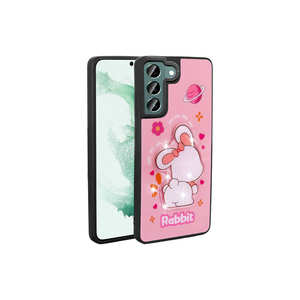 Coque en silicone souple antichoc avec motif lumineux en relief de personnage emblématique pour Samsung Galaxy S21 FE, style INS - Product Image 1