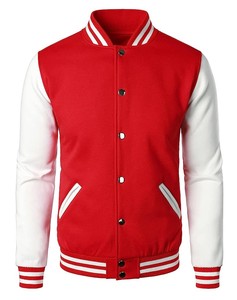 New Design Fashion Varsity Jacket for Men Casual Bomber Baseball Coat OEM Custom Logo Embroidery Streetwear Outerwear - Product Image 1