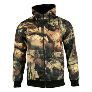 เสื้อฮู้ดซิปผ้าฟลีซ พิมพ์ลายดิจิทัล ลายพราง ผลิตในตุรกี ขายส่ง - Product Image 2