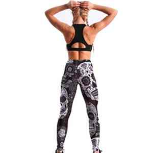 Leggings Internacionales de Cintura Alta para Mujer, Ajustados, con Efecto Levanta Glúteos, Tejido Elástico de Longitud Completa para Fitness y Moda - Product Image 5