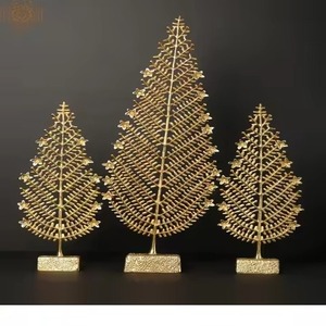 Árbol de Navidad de Metal con Estrella para Decoración de Mesa de Navidad, Dos Árboles de Navidad de Mesa para Decoración del Hogar - Product Image 2
