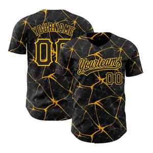 Uniforme de Béisbol con Logotipo Personalizado, Nuevo Diseño de Camiseta con Rayas y Nombre Personalizado, Ropa de Béisbol y Sóftbol Personalizada para Hombre - Product Image 3