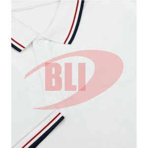 Camisetas de Golf Deportivas Casuales para Hombre, de Alta Calidad, Corte Ajustado, Manga Corta, Cuello Redondo, 100% Algodón, Transpirables, Sólidas - Product Image 2