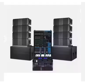ENVÍO RÁPIDO para Sistema de Altavoces Profesionales de Línea con Doble Subwoofer de 18 Pulgadas y Amplificador de Potencia, Juego Completo - Product Image 3