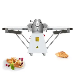 Kleine 220V Manuele Tafel Top Fondant Prijs Gebak Roller Pizza Maken Croissant Machine Deeg Sheeter Voor Thuisgebruik