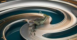 High Security Outdoor Smart Door <b>Lock</b> Waterproof Padlocks for Gym Cabinets and Luggage Smart Antique Fish Design - Product Image 6