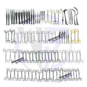 Juego de Instrumentos de Cirugía Laparotómica de 197 Piezas en Oferta, Instrumentos de Acero Inoxidable de Alta Calidad para Aplicaciones Médicas y Quirúrgicas - Product Image 5