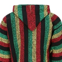Sudadera con Capucha Personalizada al por Mayor, Estilo Rasta, Jerga Táctica de Invierno, 100% Algodón, para Hombre, Talla 5XL, Diseño Rug Baja