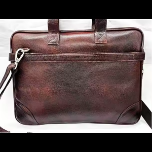 Adjustable Shoulder Strap Large Capacity Genuine PU Leather <b>Crossbody</b> <b>Bag</b> <b>Waterproof</b> Men's Business Men's Messenger <b>Bag</b> - Product Image 5