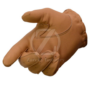 Gants de conduite en cuir pour hommes grande taille, antidérapants, avec sangle de poignet réglable, chauds, compatibles écran tactile, pour usage extérieur et adulte - Product Image 3