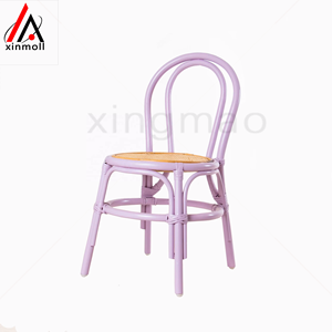Sedia Moderna in Vimini e Rattan, Arredamento Montessori, Sedie Tiffany per Feste di Bambini dai 3 ai 12 Anni - Product Image 6