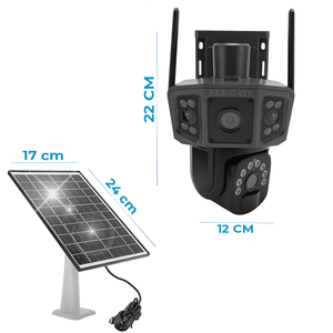 Telecamera di Sicurezza Solare Esterna HD 3MP con Rete IP 4G - Product Image 4