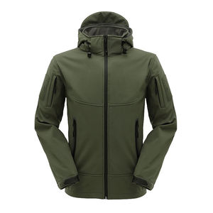 Solid Color <b>Lightweight</b> Men's Softshell Jackets Windproof <b>Long</b> Sleeve Soft Shell Jacket Waterproof Soft Shells <b>Coats</b> Male - Product Image 1