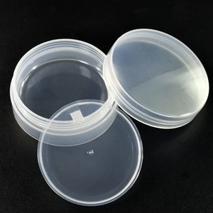 Frascos de plástico PP personalizables con tapa redonda de HDPE de capacidad opcional con patrón a pedido para envases cosméticos - Product Image 6