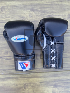 Gants de boxe en cuir véritable lacés personnalisables de haute qualité, avec poignées, légers, pour l'entraînement et le combat, équipement de combat - Product Image 6