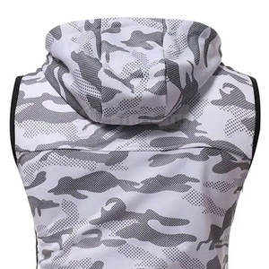 Fitness <b>Sleeveless</b> Hoodies Custom Gym <b>Men</b> <b>Sleeveless</b> Muscle Hoodie Hot Fashion Custom Gym <b>Sleeveless</b> Hoodie - Product Image 6