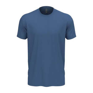 Camiseta de algodón de manga corta con cuello redondo para hombre, camisetas atléticas para correr, gimnasio y entrenamiento - Product Image 4