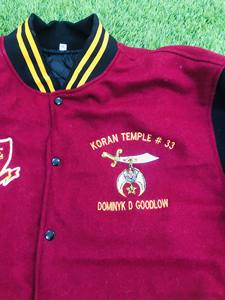 Coran Temple No 33 Veste Shriner Jacket Masonic Regalia Shriner Jacket Customised-HSE - Product Image 4