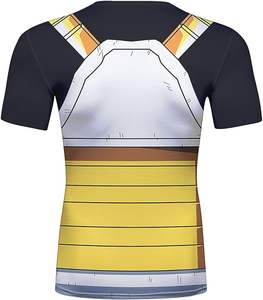 Camiseta Deportiva de Manga Corta para Hombre, Spandex/Nylon, Pinco Sports - Product Image 2