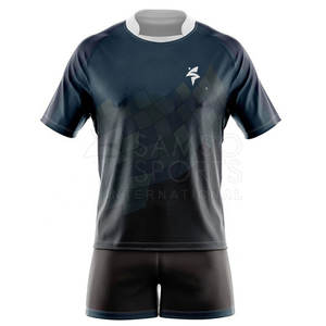 Vêtements de football américain en sergé de qualité supérieure Ensemble d'uniformes extensibles respirants avec design de matériel sublimé - Product Image 1