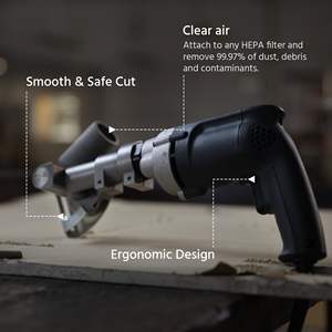 Scie à chaîne électrique manuelle de 2,5 pouces pour le travail du bois et les projets de bricolage - Product Image 2
