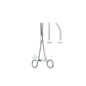Pinzas Hemostáticas Rectas Ochsner-Kocher de 20 cm, Instrumentos Quirúrgicos Manuales de Acero, FIYA ENTERPRISES FE-OKAF-0001 CE - Product Image 1