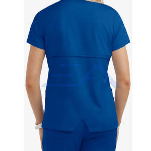Blusas Médicas Personalizadas 2025 para Mujer, Estilo Cruzado, Ligeras, Duraderas y de Alta Calidad - Product Image 3