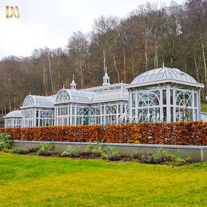 Grande <span class=keywords><strong>serre</strong></span> de luxe pour l'extérieur avec jardin et soleil Gazebo en <span class=keywords><strong>fer</strong></span> <span class=keywords><strong>forgé</strong></span> de style victorien à vendre - Product Image 2