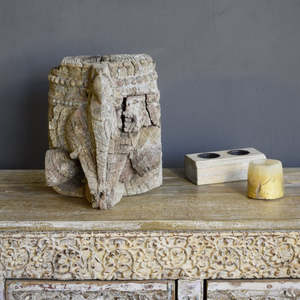 เชิงเทียนไม้รูปหัวใจสำหรับตกแต่งบ้าน งานแต่งงาน และโอกาสพิเศษ เช่น คริสต์มาสและอีสเตอร์ - Product Image 2