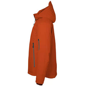 Chaqueta de concha blanda con cremallera completa de invierno para hombre, camisa de correr personalizada de alta calidad al por mayor, chaqueta superior para lluvia a precio barato - Product Image 6