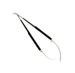 กรรไกรตัดเส้นเลือดขนาดเล็กแบบพรีเมียมสำหรับจักษุวิทยา เครื่องมือตัดเส้นเลือดขนาดเล็กที่มีความแม่นยำสูงสำหรับการผ่าตัดจักษุที่ละเอียดอ่อน - Product Image 2