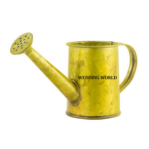 Supplier Of Metal Water Can Gold Finished Handmade Designer Wholesale Watering Can Top Selling Luxury New Metal Water Cane - Product Image 5