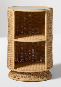 Mesa auxiliar de almacenamiento de ratán, decoración del hogar hecha en Vietnam de Sisu - Product Image 2