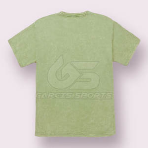 Effet lavé 100% coton hommes lavage à l'acide t-shirt rétro Streetwear hommes lavage à l'acide t-shirt élégant été rue mode - Product Image 4